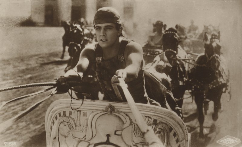 Ramon Novarro en la película Ben Hur (1925) de American Photographer