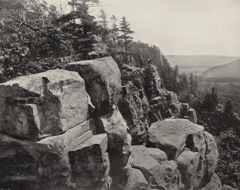 Acantilados cerca del Lago del Diablo, Wisconsin de American Photographer (after)