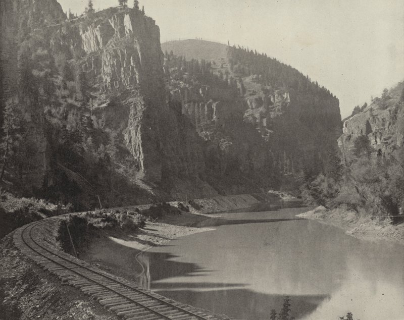 Acantilados Echo, Cañón del Río Grand, Colorado de American Photographer (after)