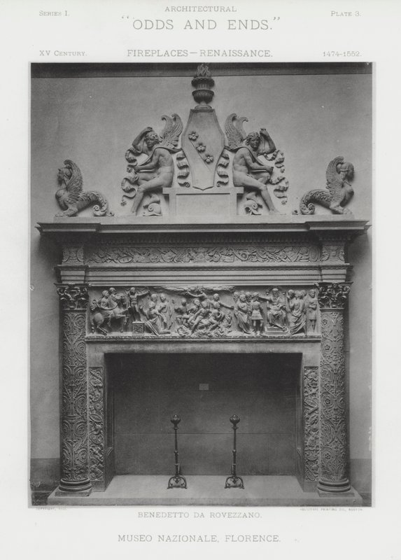 Chimenea: Museo Nacional, Florencia de American Photographer (after)