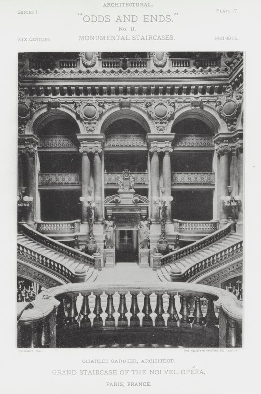 Gran Escalera de la Ópera Nueva, París, Francia de American Photographer (after)