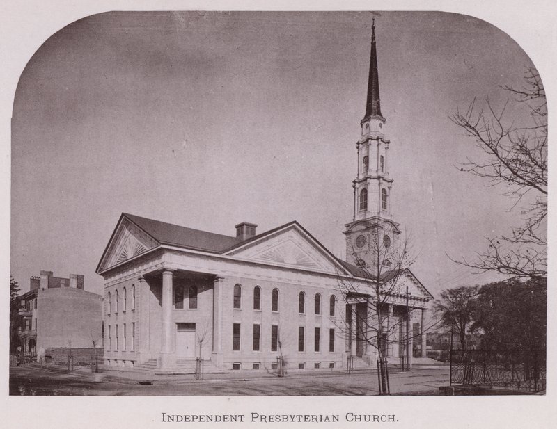 Iglesia Presbiteriana Independiente (foto en blanco y negro) de American Photographer (after)