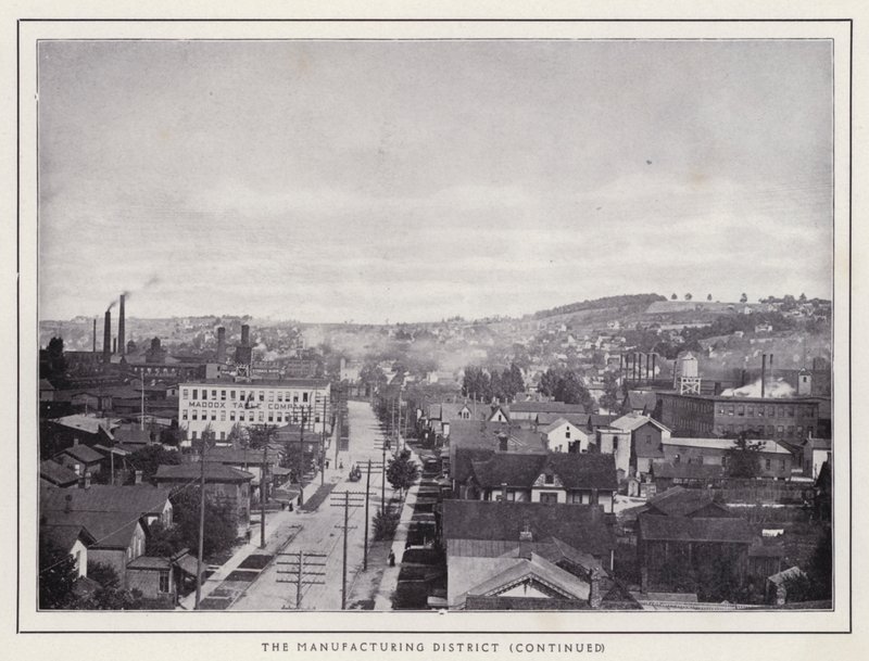 Jamestown, NY: El distrito manufacturero de American Photographer (after)