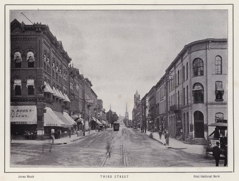 Jamestown, NY: Tercera calle de American Photographer (after)