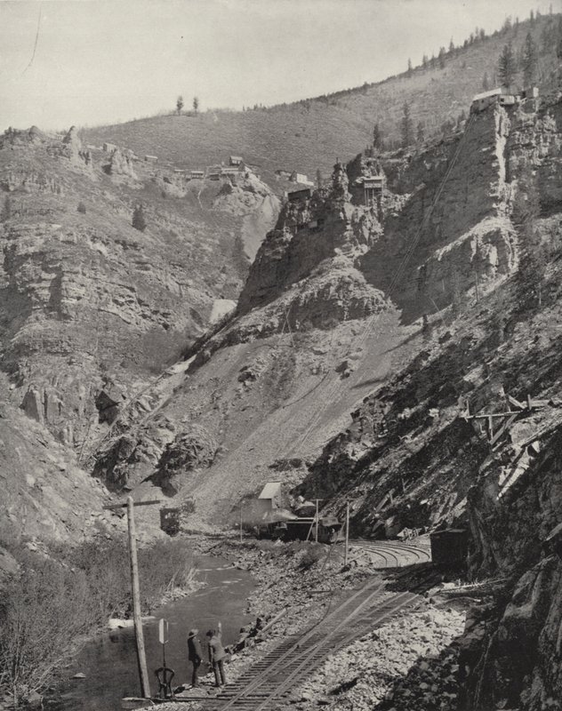 Minas en el Cañón del Río Eagle, Colorado de American Photographer (after)