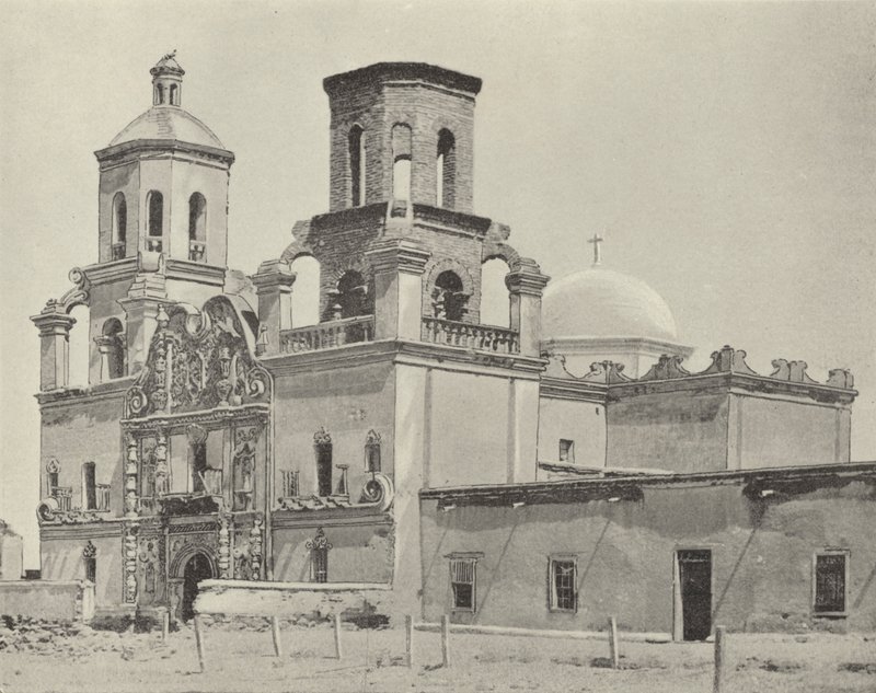 Misión San Xavier Del Bac, Arizona de American Photographer (after)