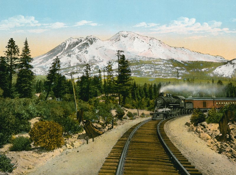 Monte Shasta desde un punto cerca de Edgewood de American Photographer (after)