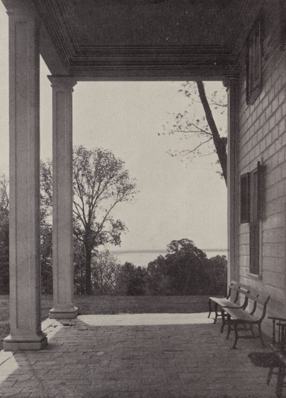 Mount Vernon: Pórtico este de American Photographer (after)