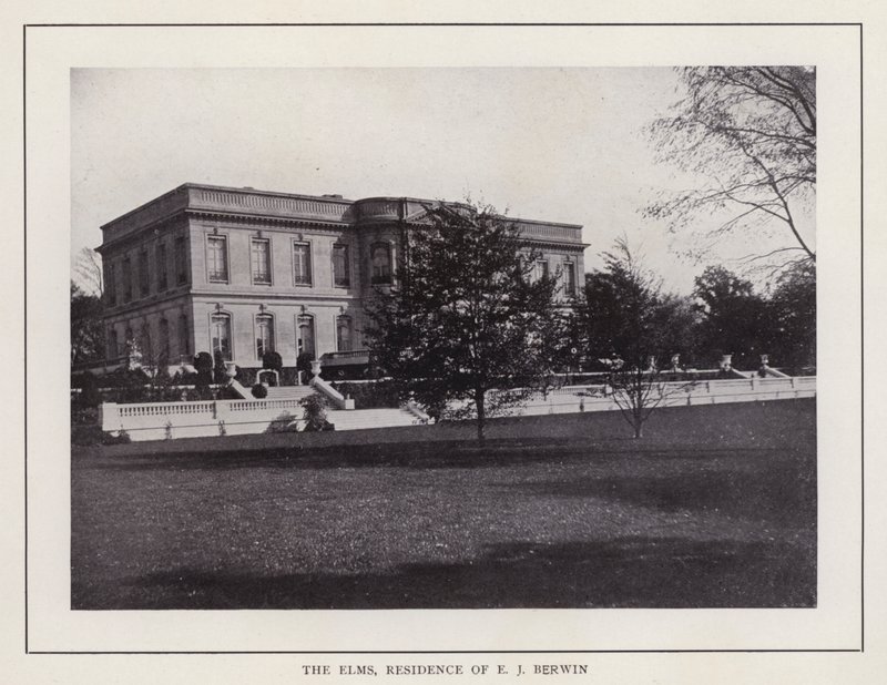 Newport, Rhode Island: Los Olmos, Residencia de E J Berwin de American Photographer (after)