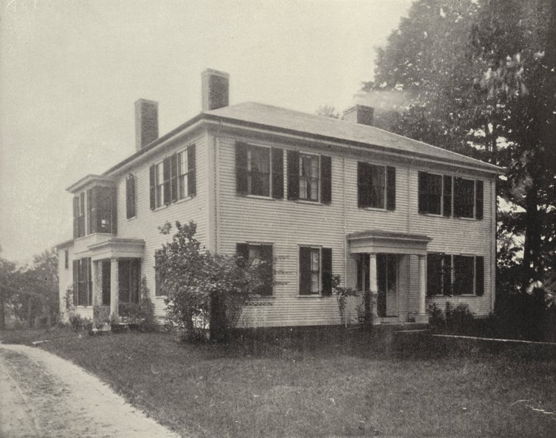 Casa Emerson Antigua, Concord, Massachusetts de American Photographer (after)