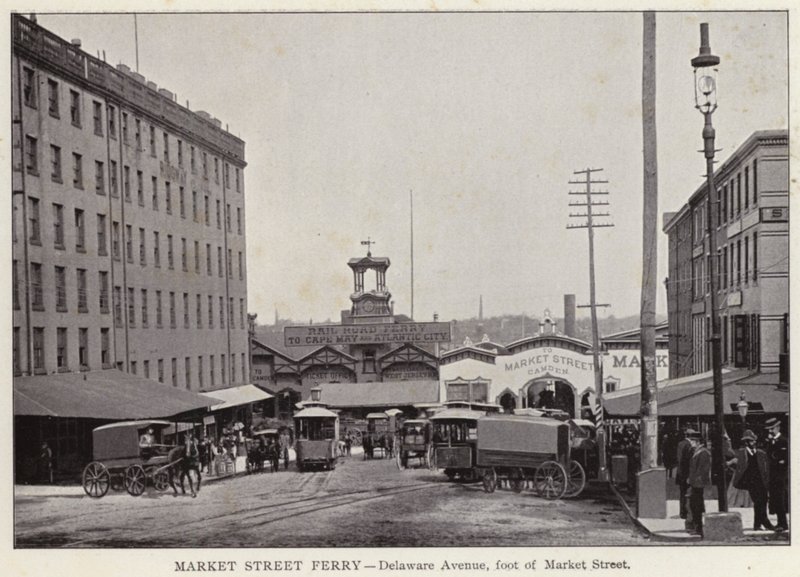 Filadelfia: Ferry de Market Street, Avenida Delaware, al pie de Market Street de American Photographer (after)