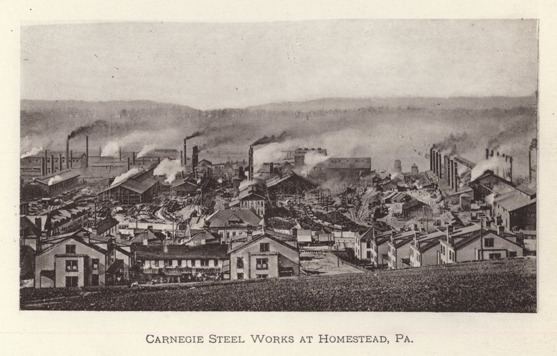 Pittsburgh: Fábrica de Acero Carnegie en Homestead, Pensilvania de American Photographer (after)