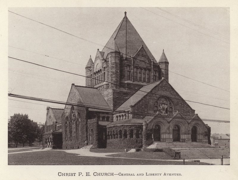 Pittsburgh: Iglesia Christ P E, Avenidas Central y Liberty de American Photographer (after)