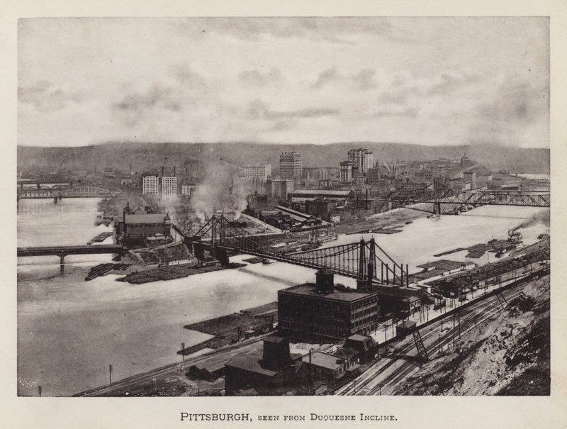 Pittsburgh: Pittsburgh, visto desde Duquesne Incline de American Photographer (after)
