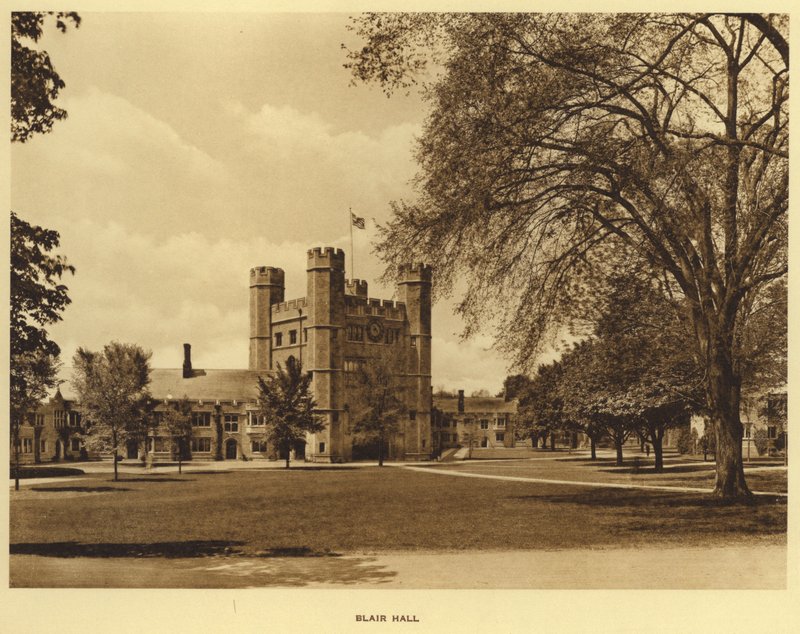 Universidad de Princeton: Blair Hall de American Photographer (after)