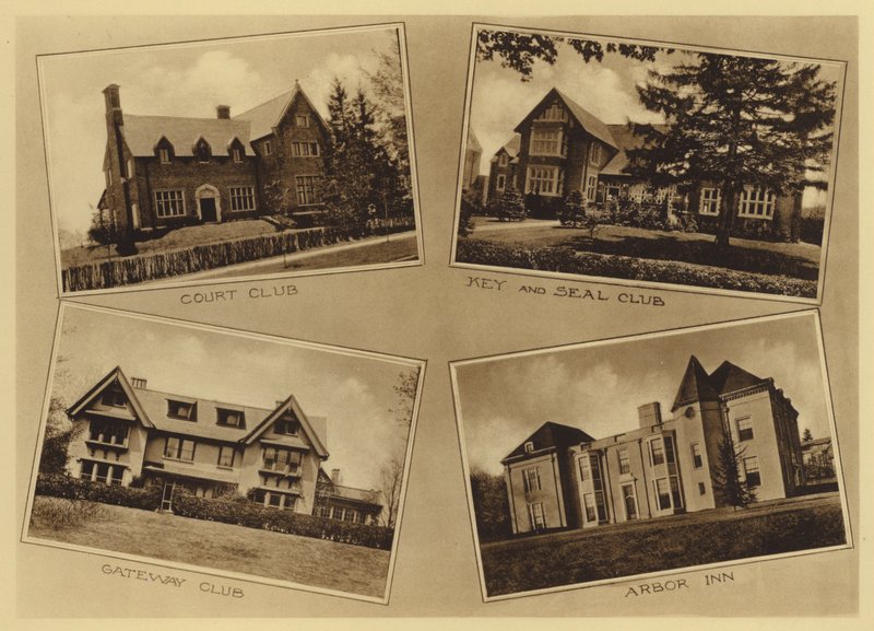 Universidad de Princeton: Court Club; Key and Seal Club; Gateway Club; Arbor Inn de American Photographer (after)