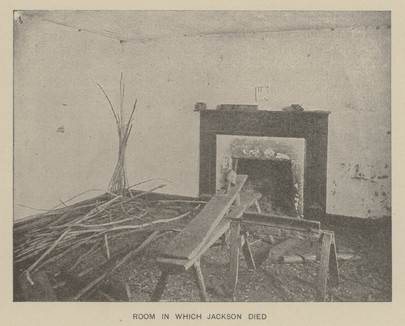 Habitación en la que murió el General Confederado Thomas "Stonewall" Jackson de American Photographer (after)