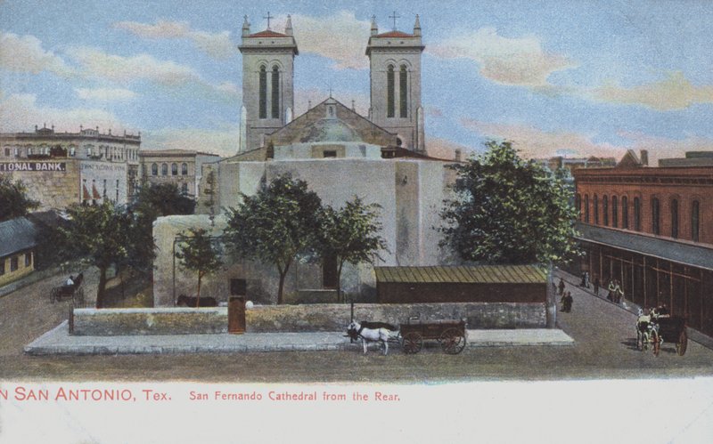 Catedral de San Fernando en San Antonio, Texas, EE.UU. de American Photographer (after)