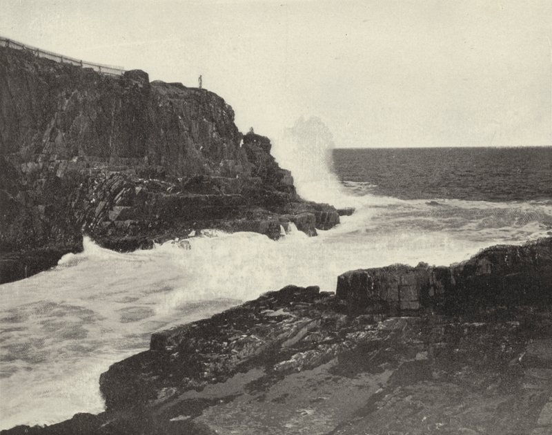 Muro del mar, Bald Head Cliff, Maine de American Photographer (after)