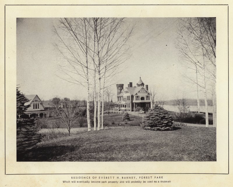 Springfield, Massachusetts: Residencia de Everett H Barney, Forest Park de American Photographer (after)