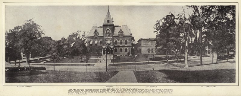 Springfield, Massachusetts: El grupo de edificios de la Biblioteca de la Ciudad de American Photographer (after)
