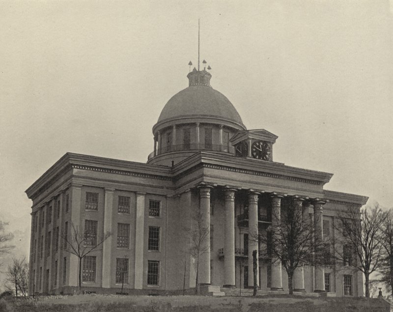 Edificio del Capitolio Estatal en Montgomery, Alabama de American Photographer (after)