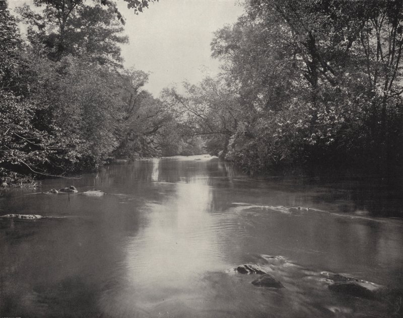 Río Swannanoa, Carolina del Norte de American Photographer (after)