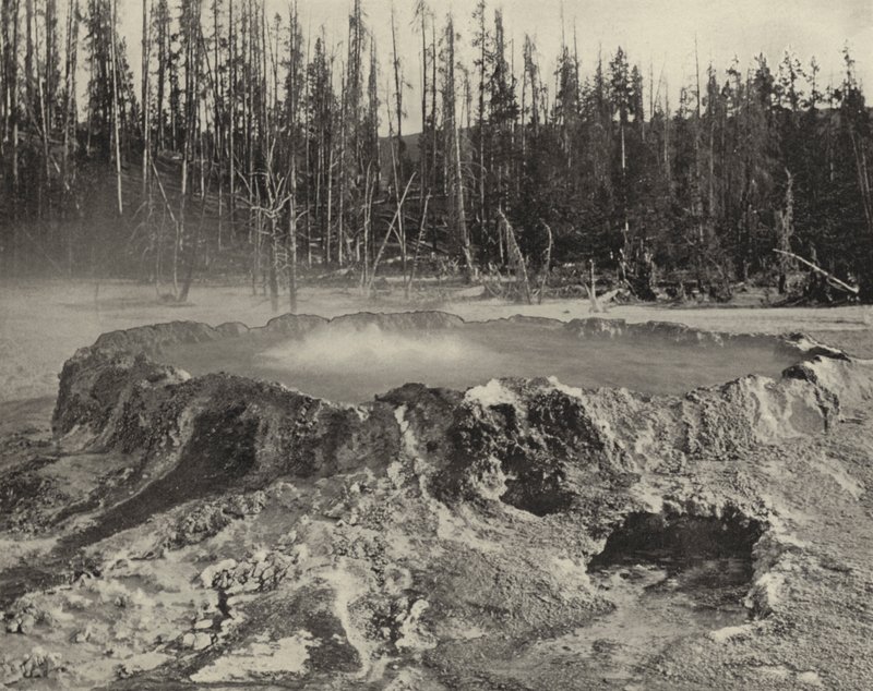 El Tazón de Ponche, Parque Nacional Yellowstone de American Photographer (after)