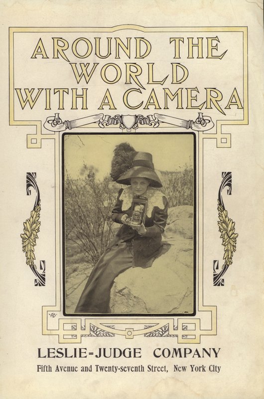 Ilustración de la Portada para Alrededor del Mundo con una Cámara de American Photographer (after)