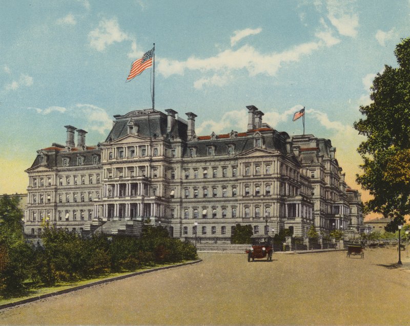 Washington DC: Edificio de Estado, Guerra y Marina de American Photographer (after)