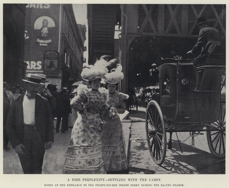 Una gran perplejidad, arreglando con el cochero de American Photographer