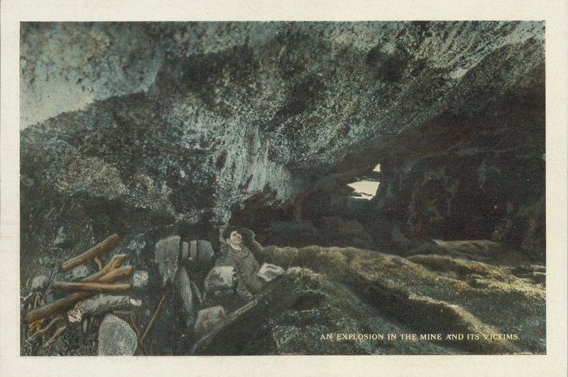 Minería del carbón en Estados Unidos: Una explosión en la mina y sus víctimas (foto en color) de American Photographer