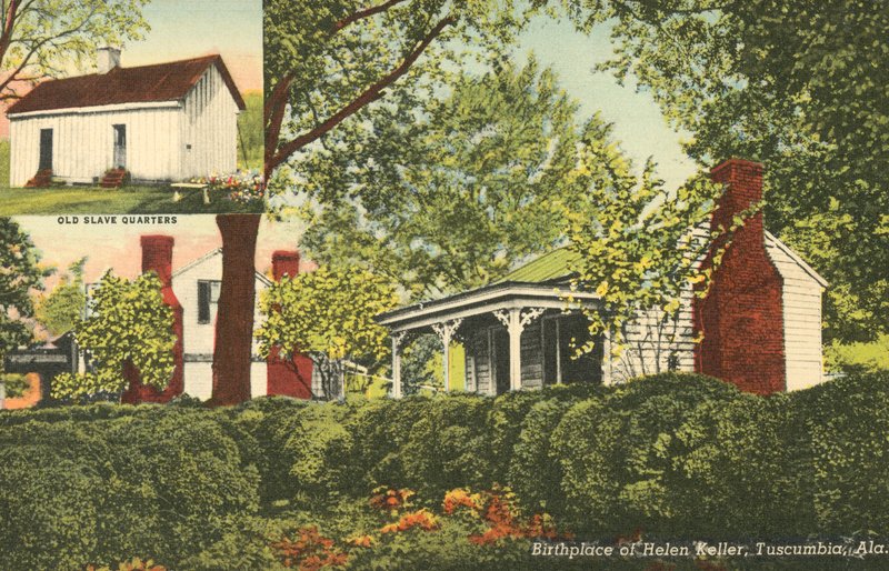 Lugar de nacimiento de Helen Keller, Tuscumbia, Ala, EE.UU. (foto en color) de American Photographer