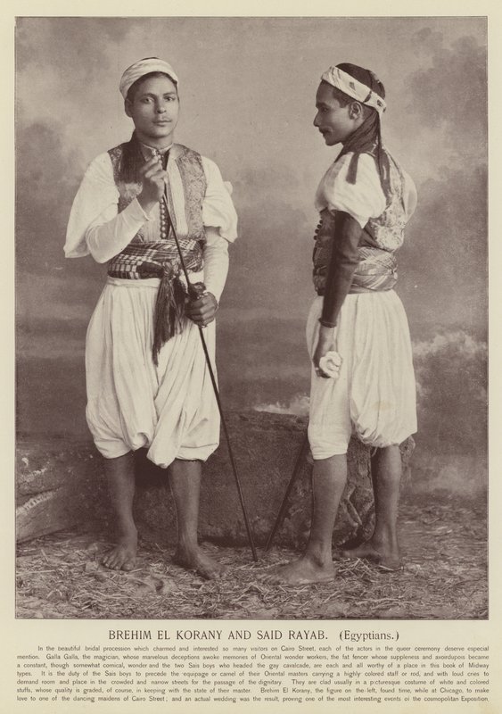 Brehim El Korany y Said Rayab, egipcios de American Photographer
