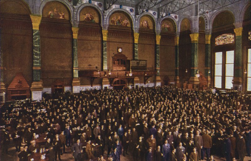 Chicago: Chicago Board of Trade (foto en color) de American Photographer