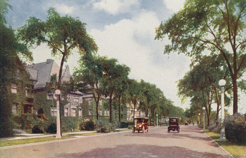 Chicago: Lake Shore Drive, Chicago, Illinois (foto en color) de American Photographer