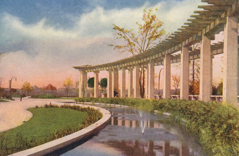 Chicago: Pérgola en Douglas Park (foto en color) de American Photographer