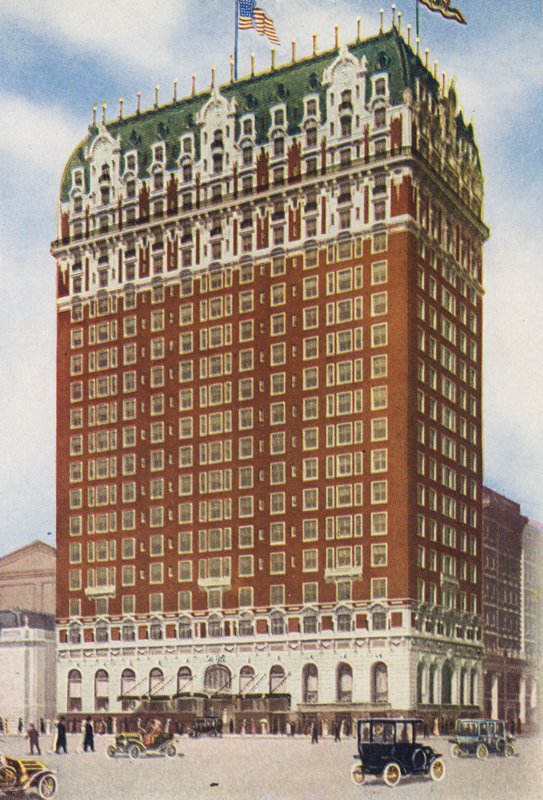 Chicago: "The Blackstone", Michigan Avenue y Hubbard Court (foto en color) de American Photographer