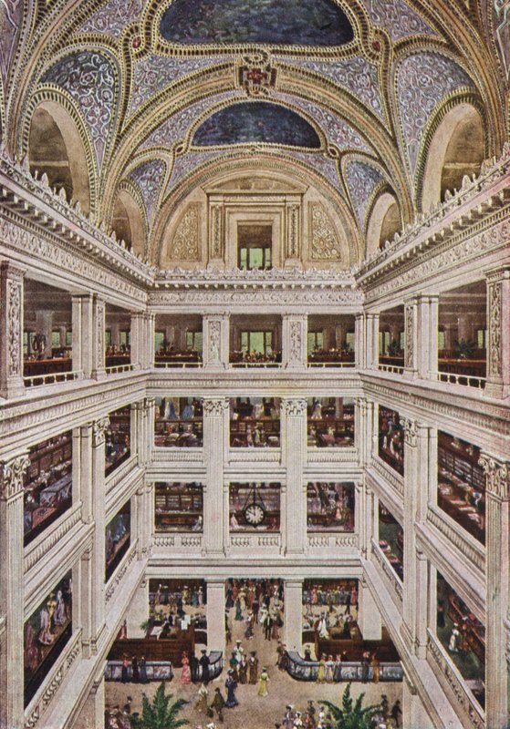 Chicago: Cúpula de mosaico Tiffany Marshall Field