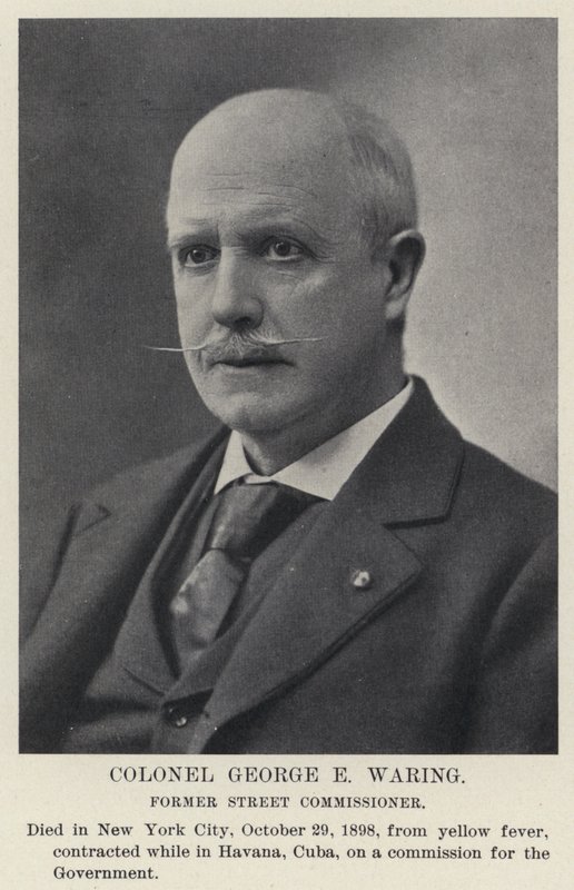 Coronel George E Waring, ex comisionado de calles de American Photographer