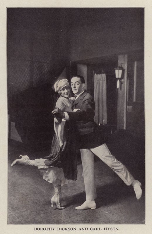 Dorothy Dickson y Carl Hyson (foto b/n) de American Photographer