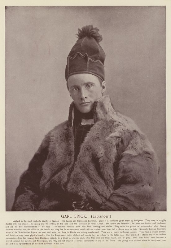 Garl Erick, lapón de American Photographer