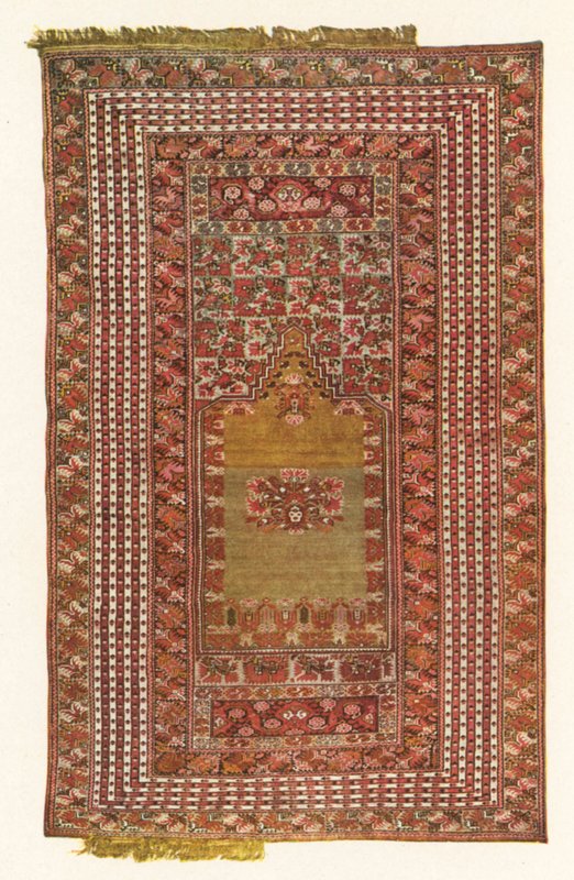 Alfombra de oración Ghiordes (foto en color) de American Photographer