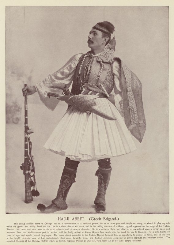 Hadji Abeet, bandido griego de American Photographer