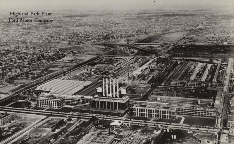 Planta Highland Park, Ford Motor Company, Detroit, Michigan de American Photographer
