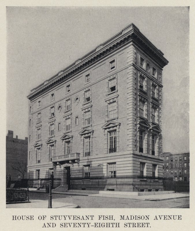 Casa de Stuyvesant Fish, Madison Avenue y Seventy-Eighth Street de American Photographer