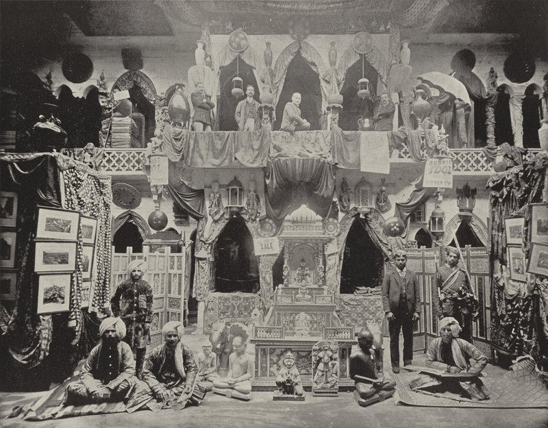 Interior del edificio de la India Oriental de American Photographer