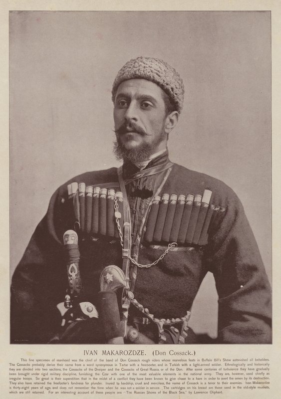 Ivan Makarozdze, cosaco del Don de American Photographer