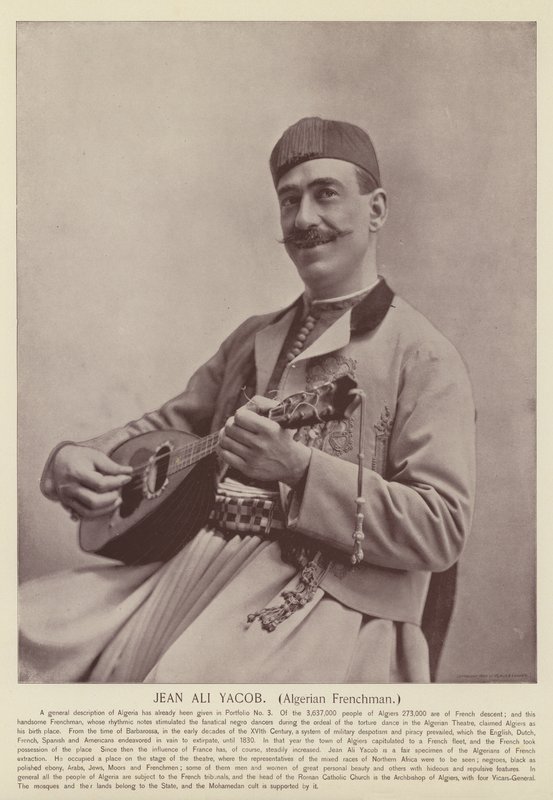 Jean Ali Yacob, argelino francés de American Photographer