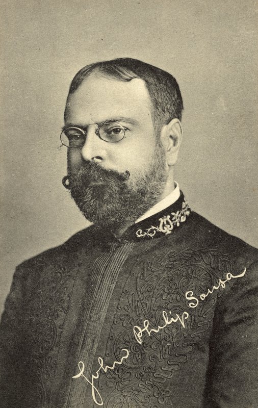 John Philip Sousa (foto en blanco y negro) de American Photographer